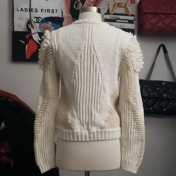 & Other Stories Chunky Cable Sweater Size XS - Picture 11 of 16
